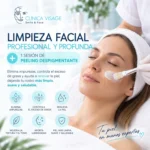 Limpieza facial profesional y profunda + 1 sesión de peeling despigmentante