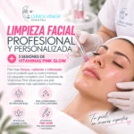 Promociones Estética Facial: Limpieza Facial Profesional y Personalizada + 3 sesiones de Vitaminas Pink Glow